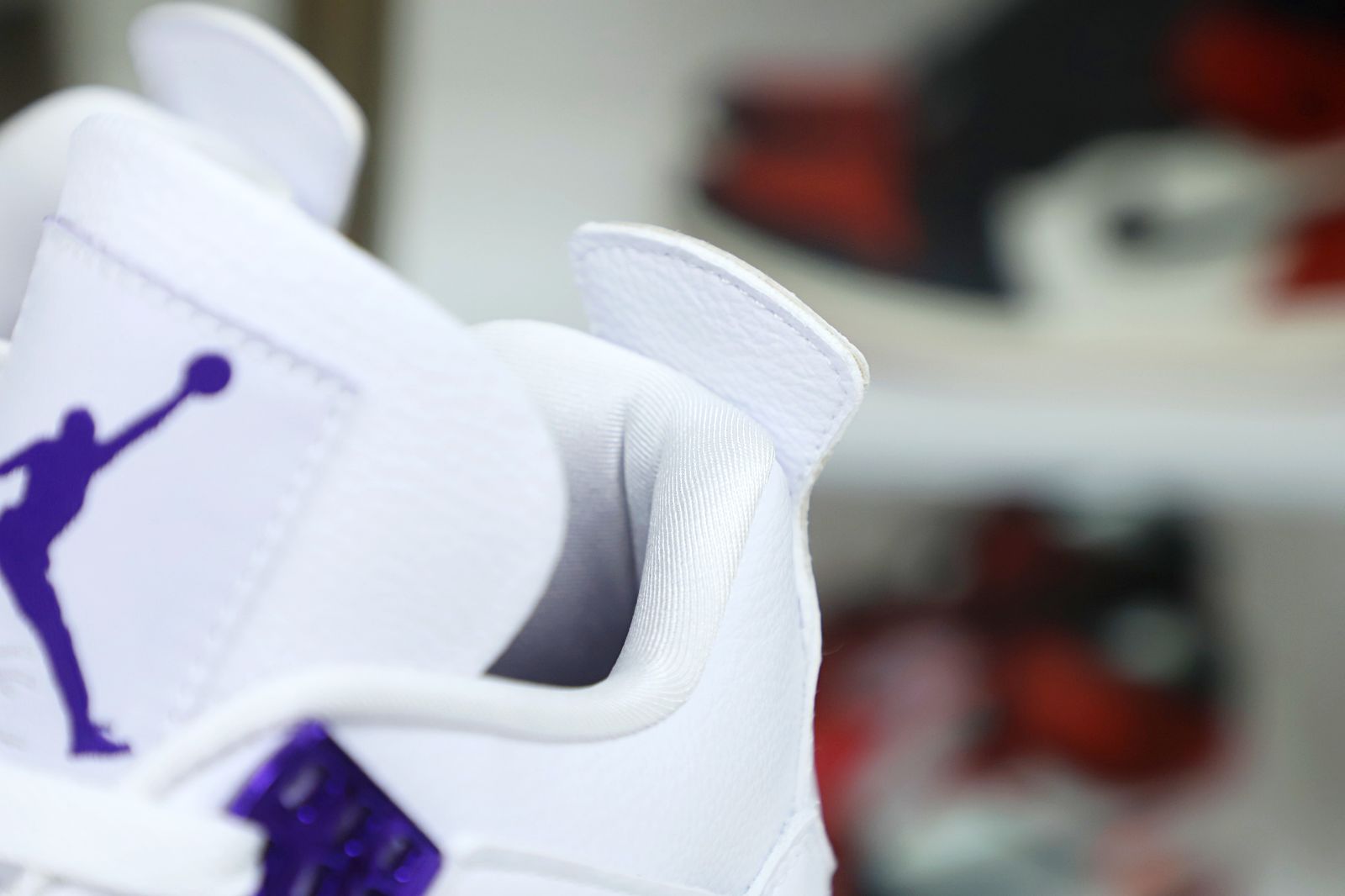 AIR JORDAN 4 PURPLE METALLIC - finekick.vip