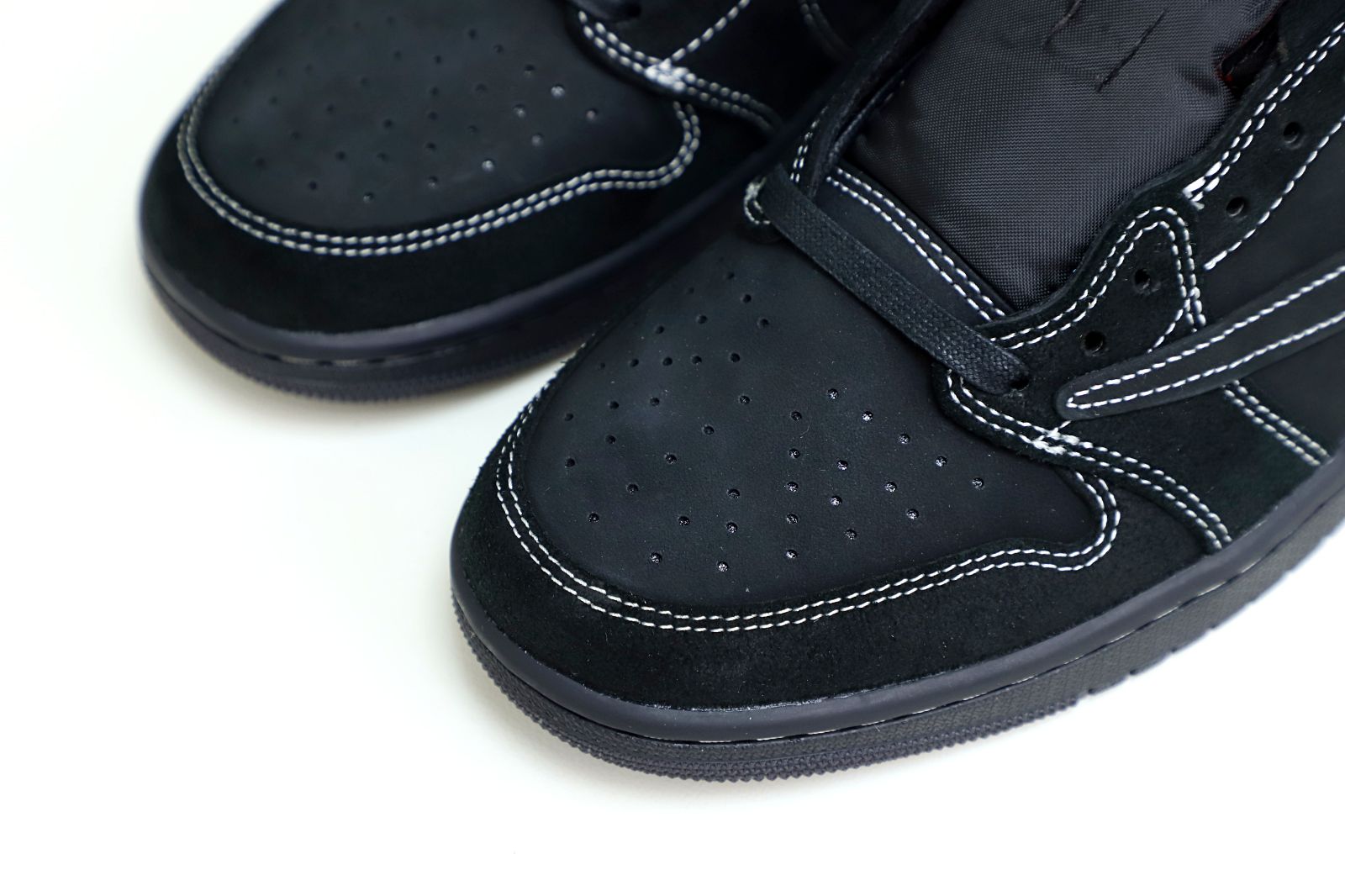 TRAVIS SCOTT X NIKE AIR JORDAN 1 LOW OG “BLACK/PHANTOM” - finekick.vip