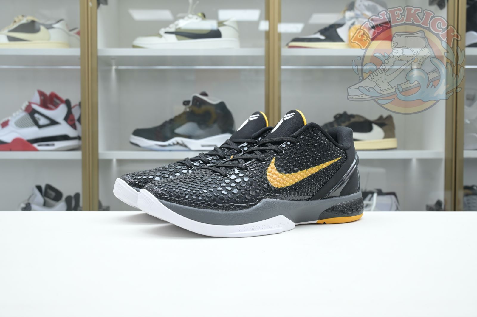Nike Zoom Kobe 6 Black Del Sol - finekick.vip