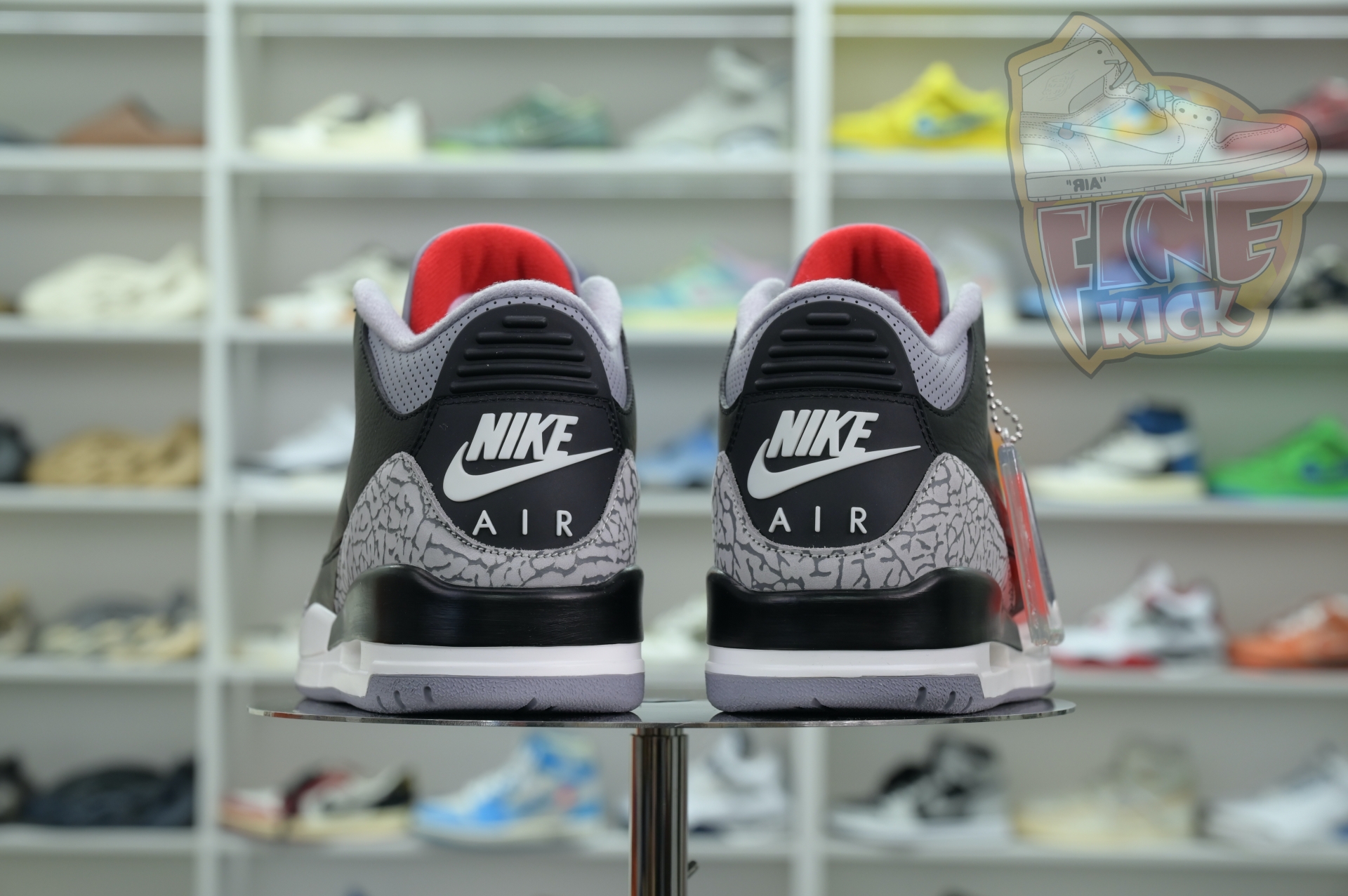 Air Jordan 3“Black Cement Reimagined” - finekick.vip