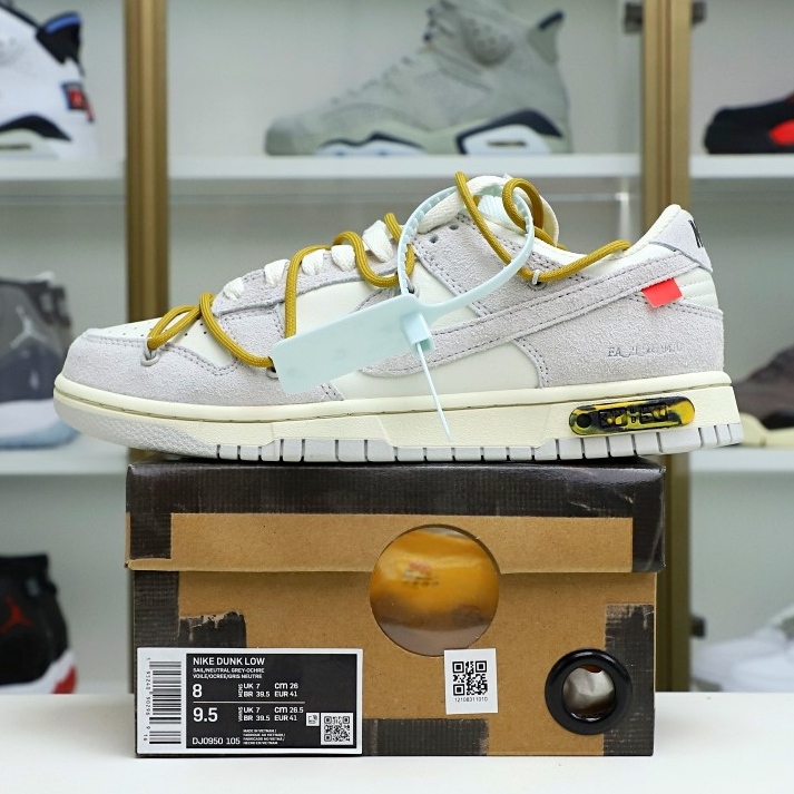 NIKE DUNK LOW OFF-WHITE LOT 37 - finekick.vip
