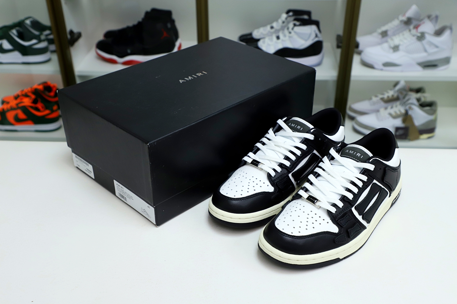 AMIRI LEATHER SKEL - finekick.vip
