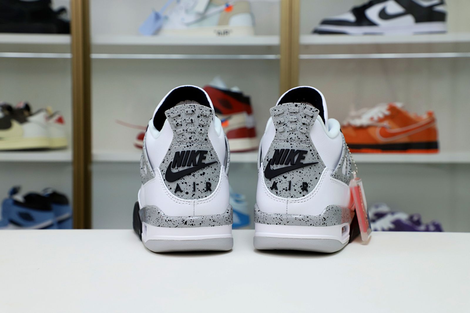 Air Jordan 4 Retro White Cement - finekick.vip