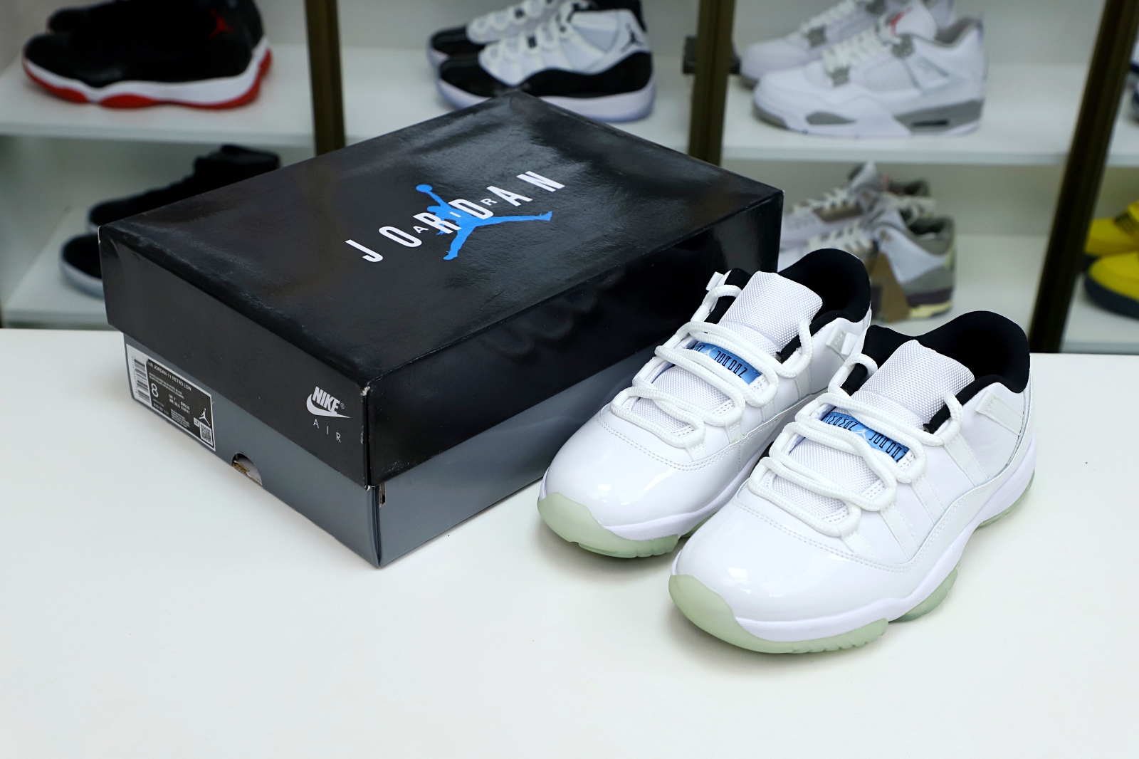 AIR JORDAN 11 RETRO LOW LEGEND BLUE - finekick.vip
