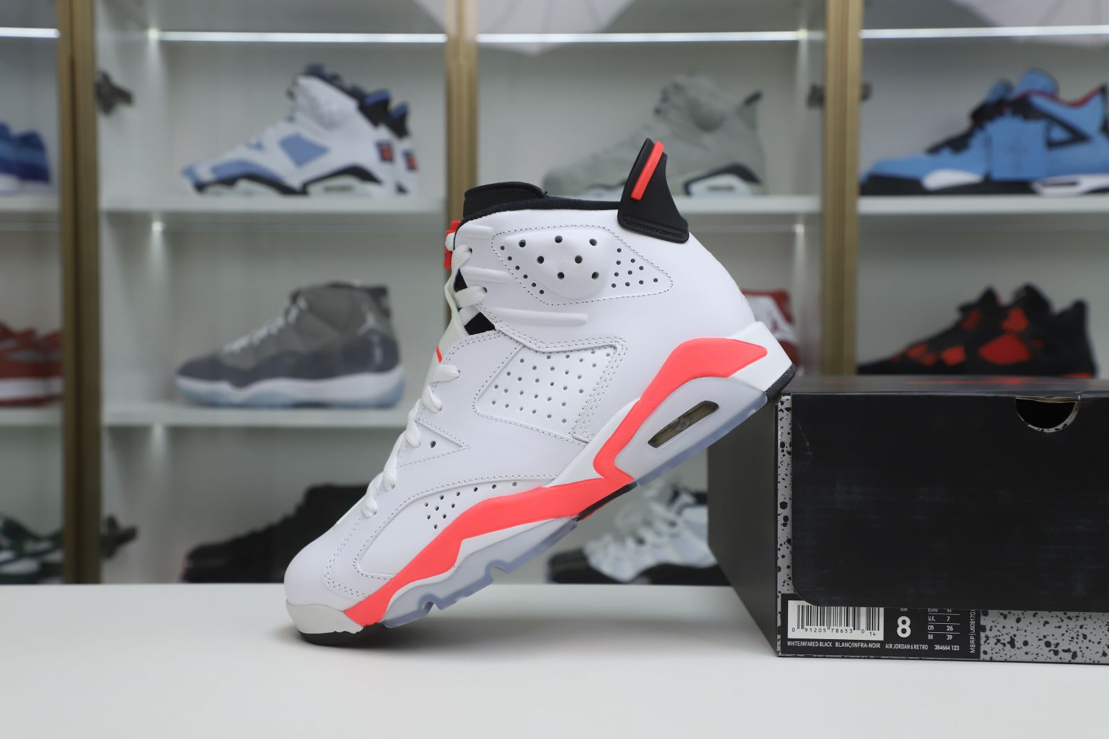 Air Jordan 6 Retroinfrared White - finekick.vip