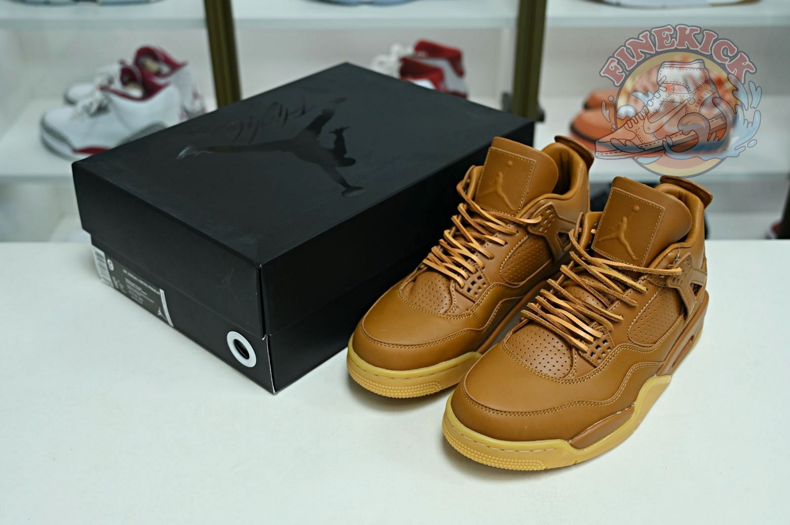 Air Jordan 4 retro ginger wheat - finekick.vip