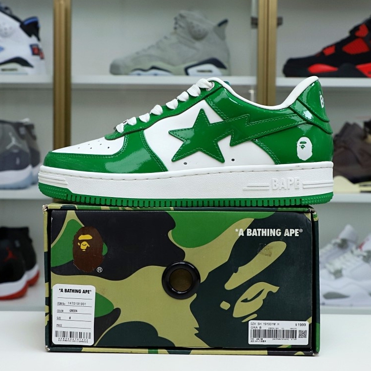 BAPE BAPESTA 'GREEN' - finekick.vip