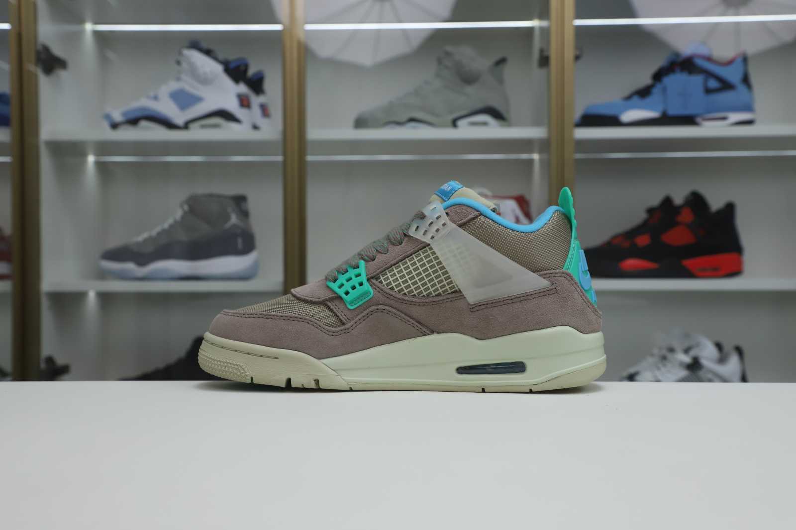 UNION LA X AIR JORDAN 4 RETRO 'TAUPE HAZE' - finekick.vip