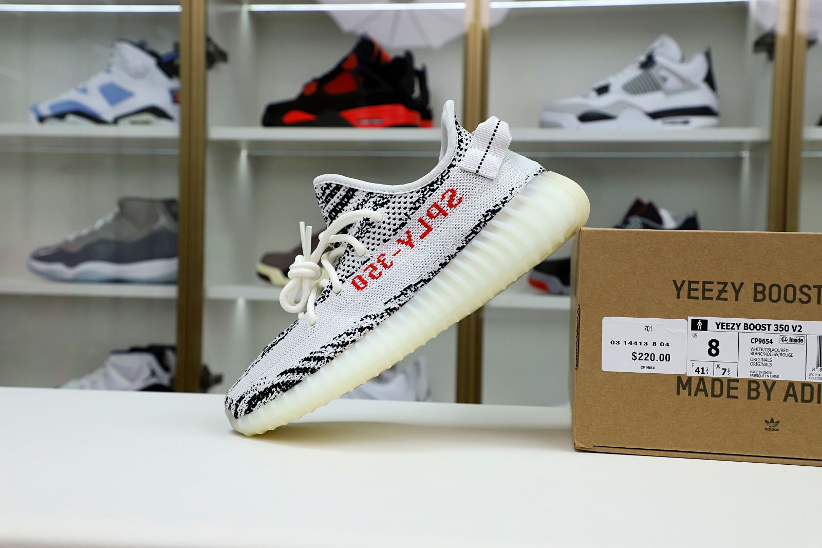 YEEZY BOOST 350 V2 'ZEBRA' - finekick.vip