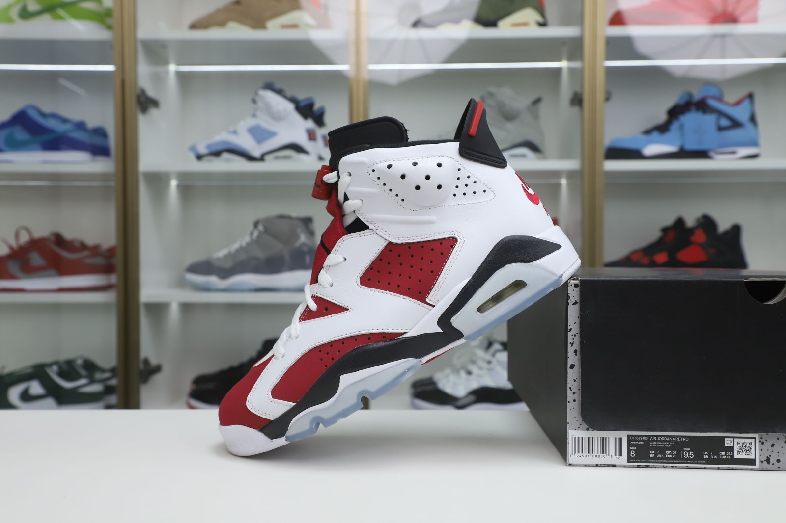AIR JORDAN 6 RETRO OG 'CARMINE' 2021 - finekick.vip