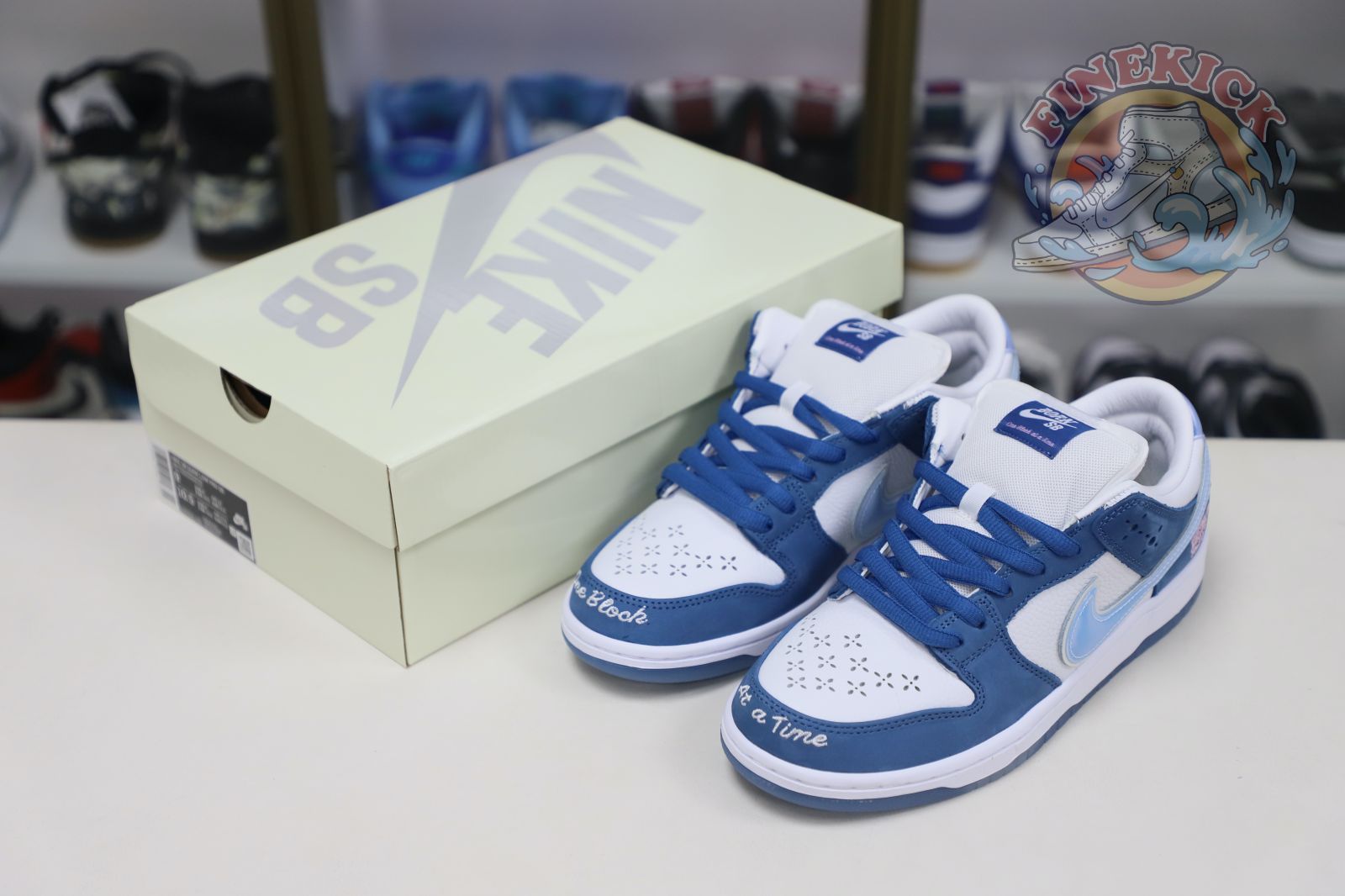 Born x Raised x Nike DunkSB Low - finekick.vip