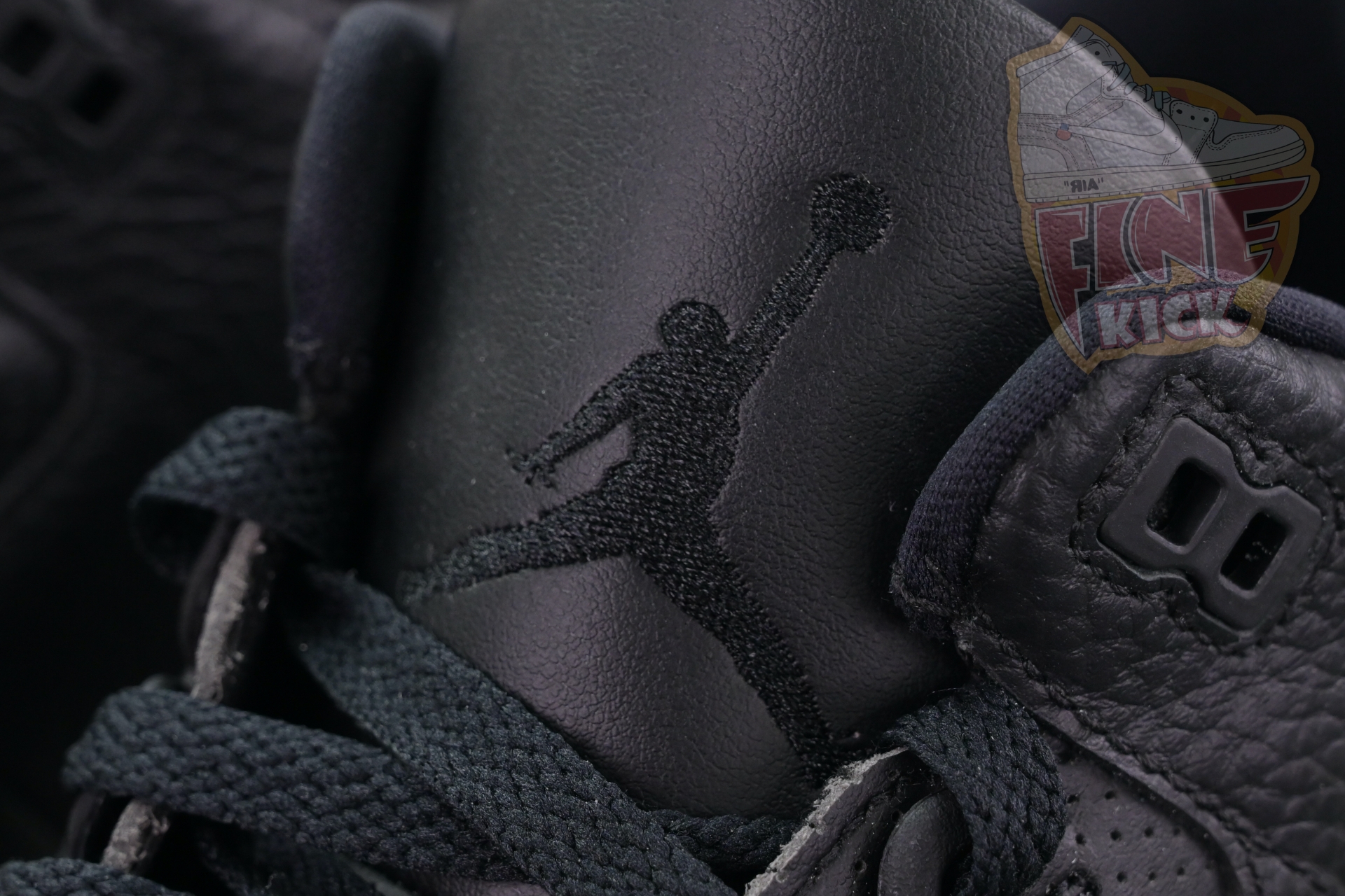 Fragment Design x Air Jordan 3“Black/ White”  DA3595-001 - finekick.vip