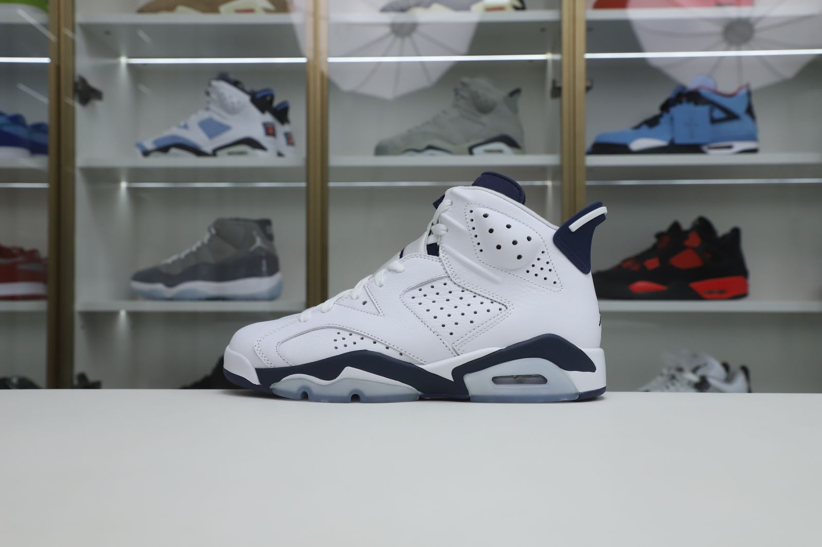 AIR JORDAN 6 MIDNIGHT NAVY - finekick.vip