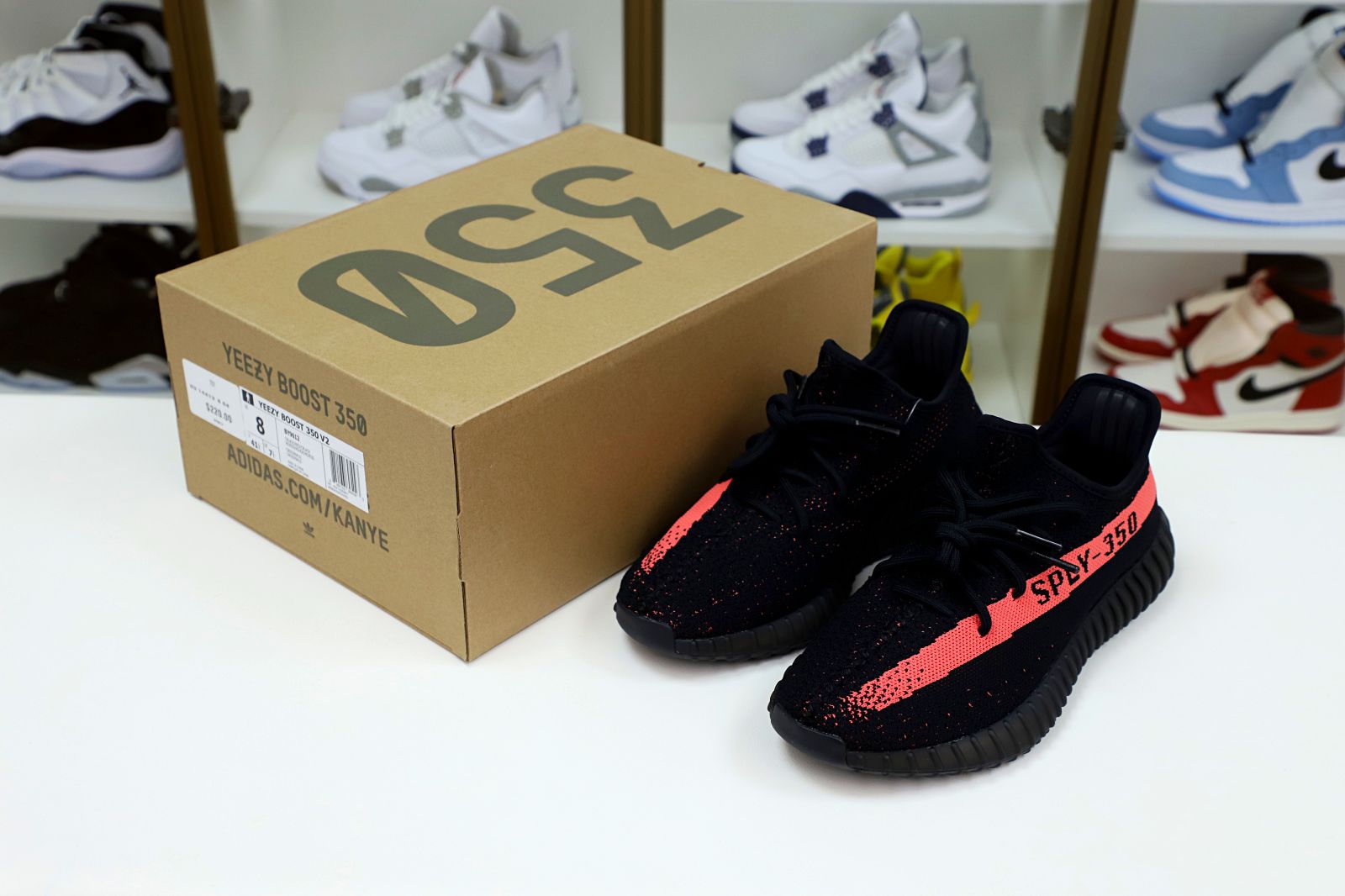 YEEZY BOOST 350 V2 'RED' - finekick.vip