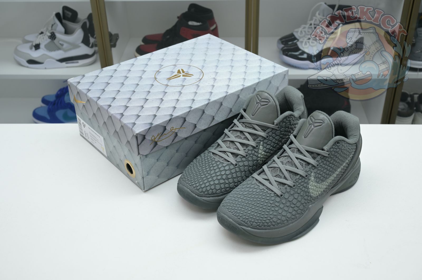 Nike Zoom Kobe 6 Black Mamba Collection Fade to Black - finekick.vip