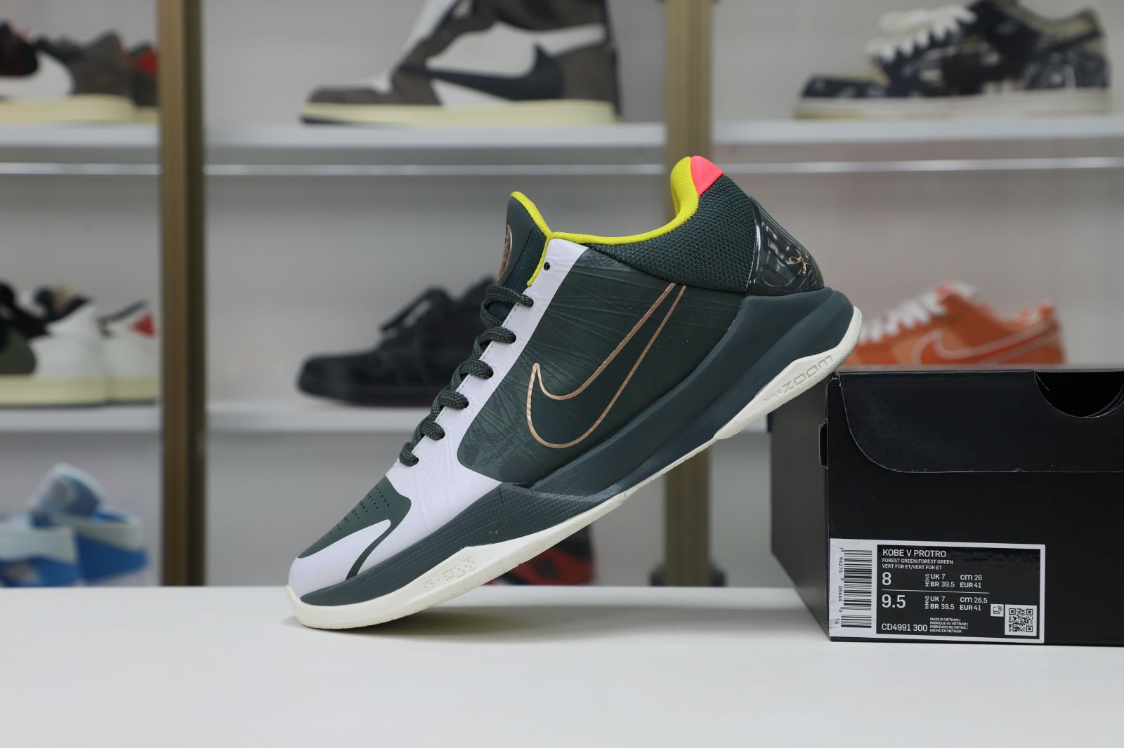 Nike Zoom Kobe 5 Protro EYBLForest Green - finekick.vip