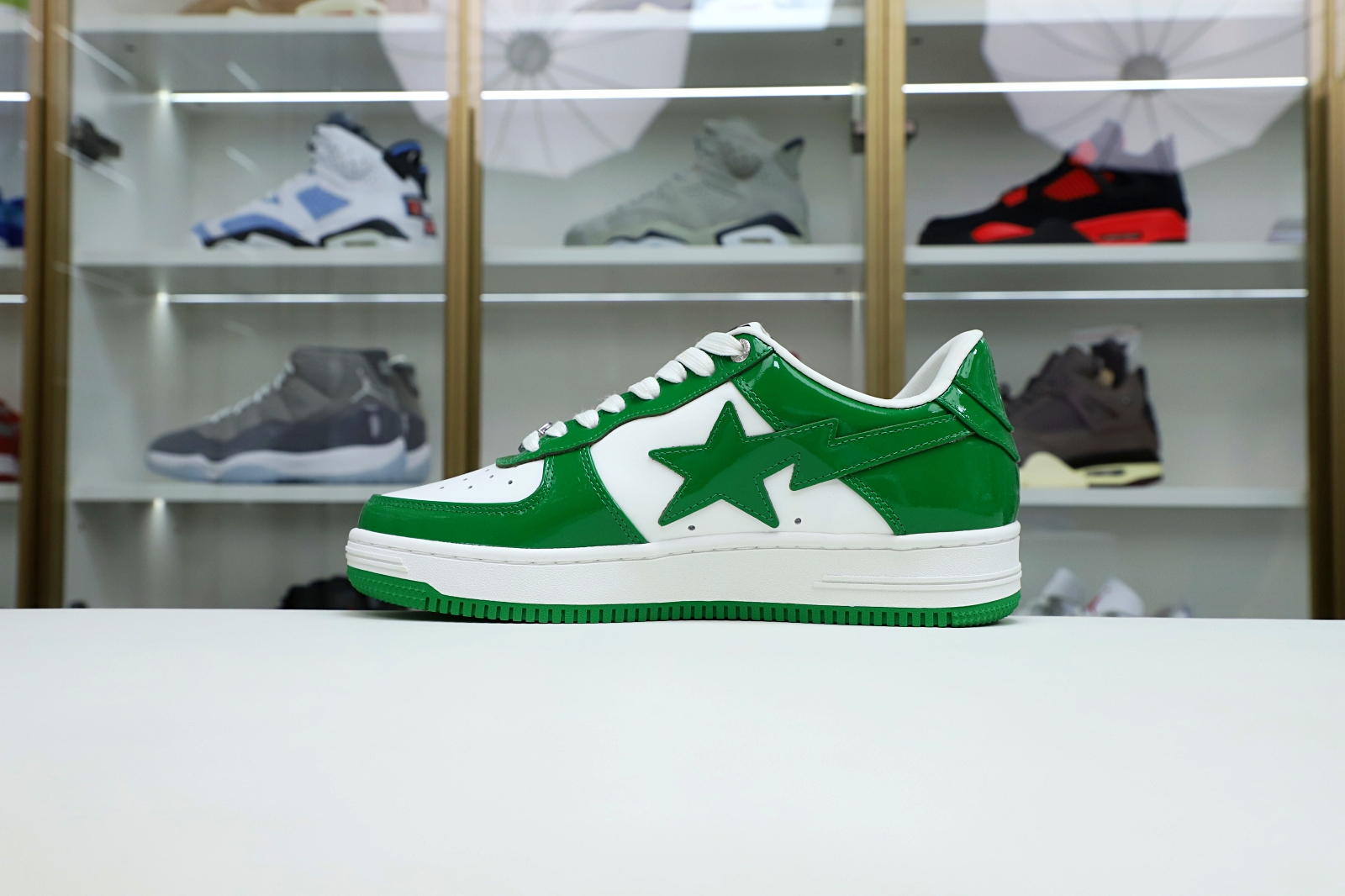 BAPE BAPESTA 'GREEN' - finekick.vip