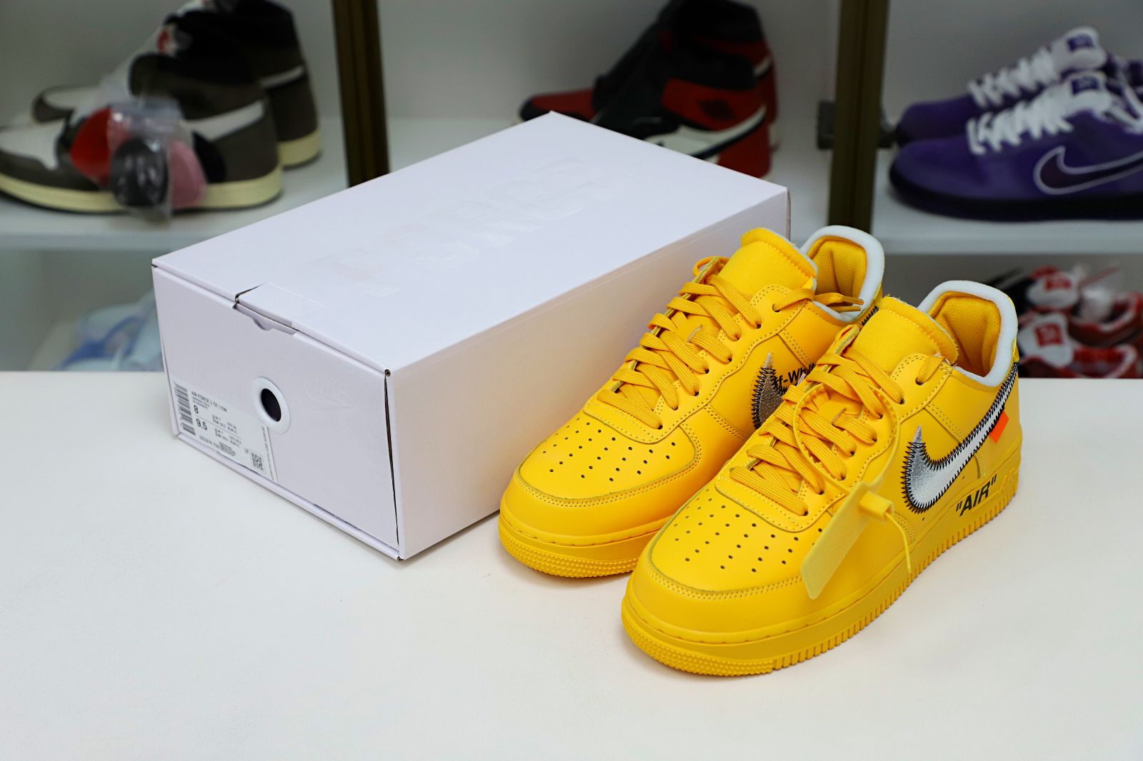 OFF-WHITE X AIR FORCE 1 LOW 'LEMONADE' - finekick.vip