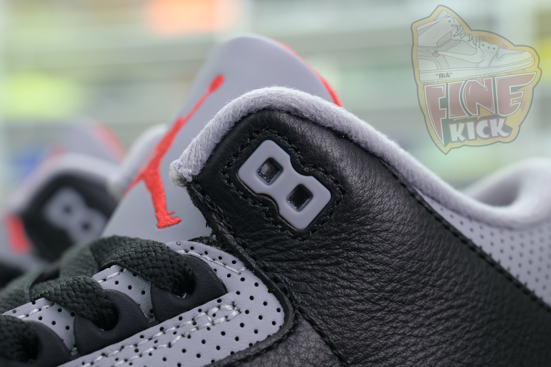 Air Jordan 3“Black Cement Reimagined” - finekick.vip