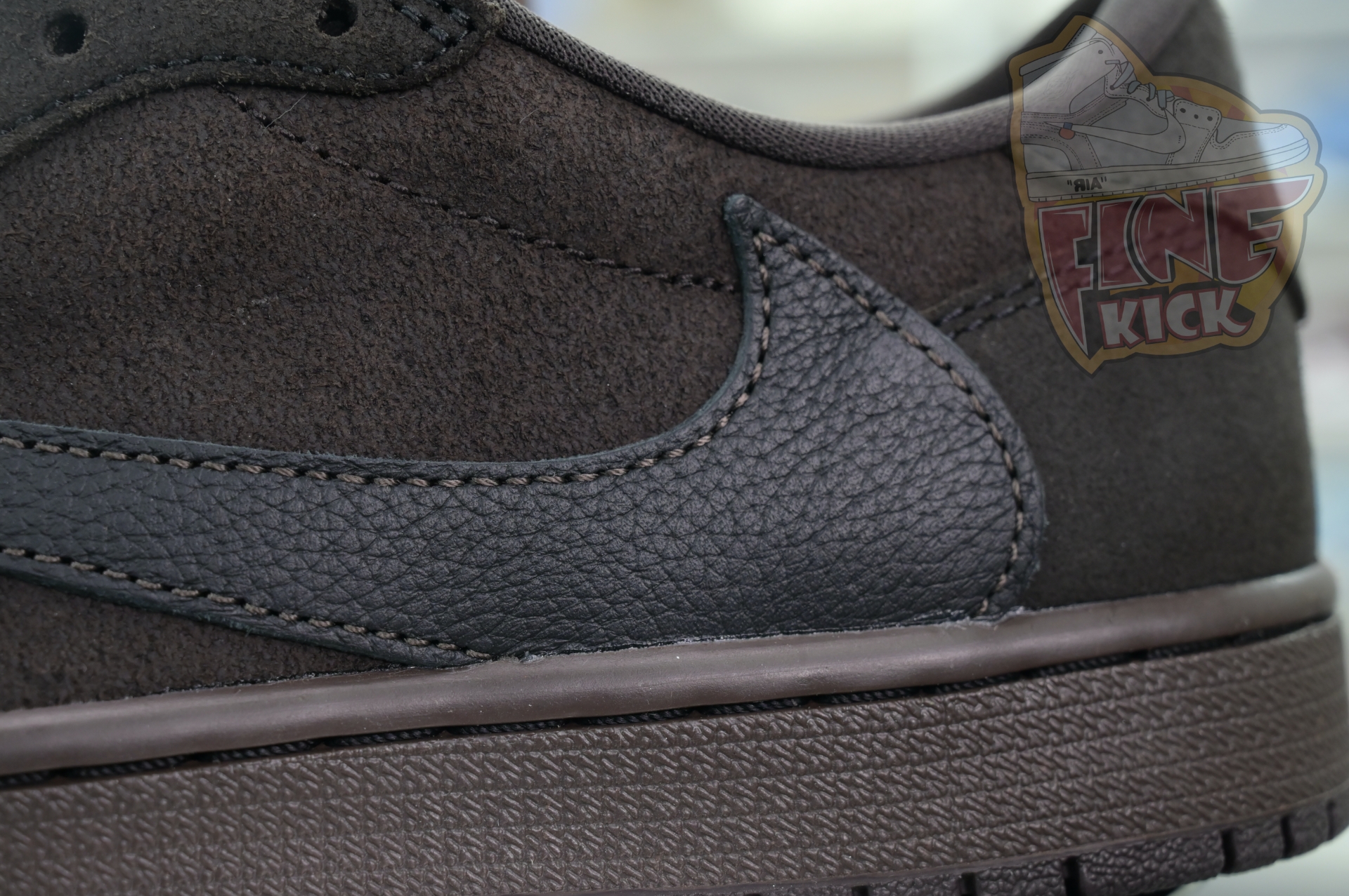 Travis Scott x Air Jordan 1 Low OG“Velvet Brown” - finekick.vip