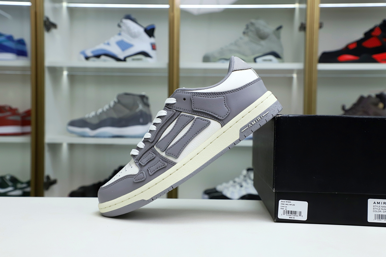AMIRI LEATHER SKEL LOW - finekick.vip