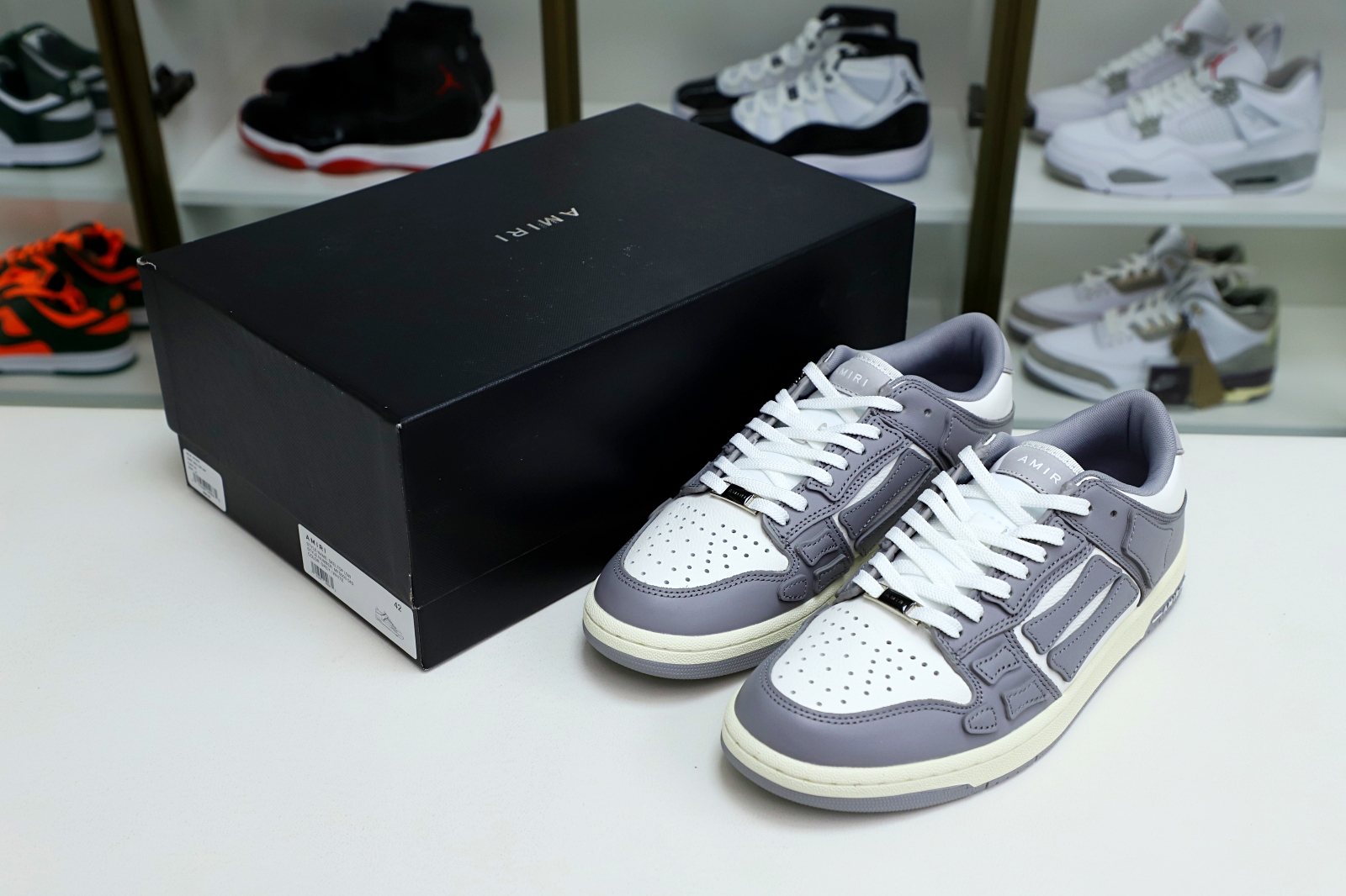 AMIRI LEATHER SKEL LOW - finekick.vip