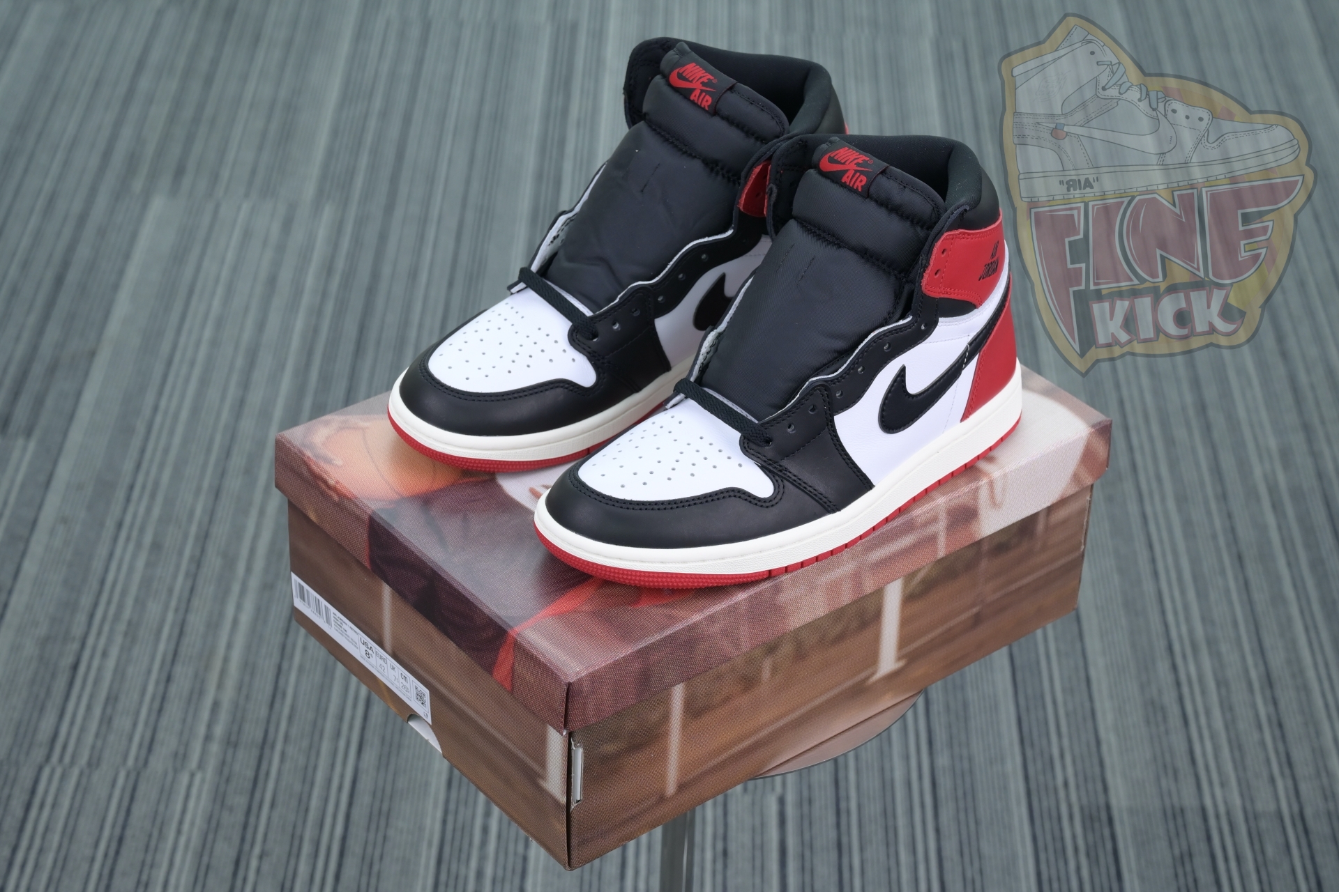 Air Jordan 1High OG“Black Toe Reimagined” - finekick.vip
