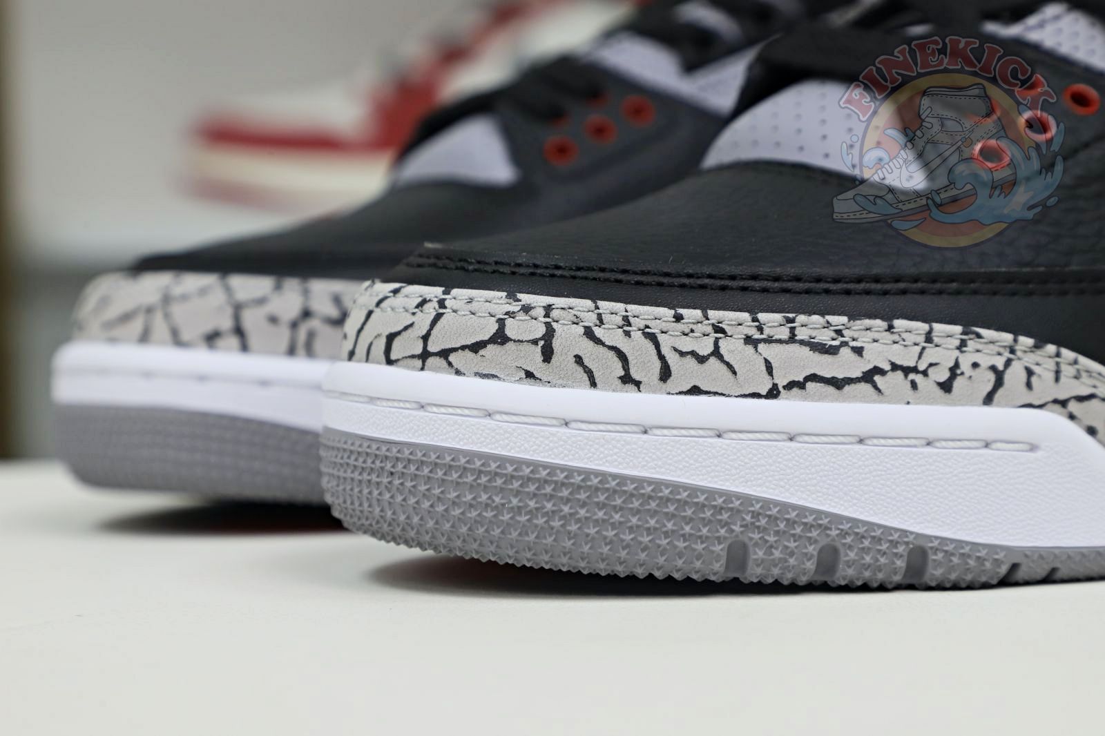 Air Jordan 3 retro blackcement  2018(854262-001) - finekick.vip