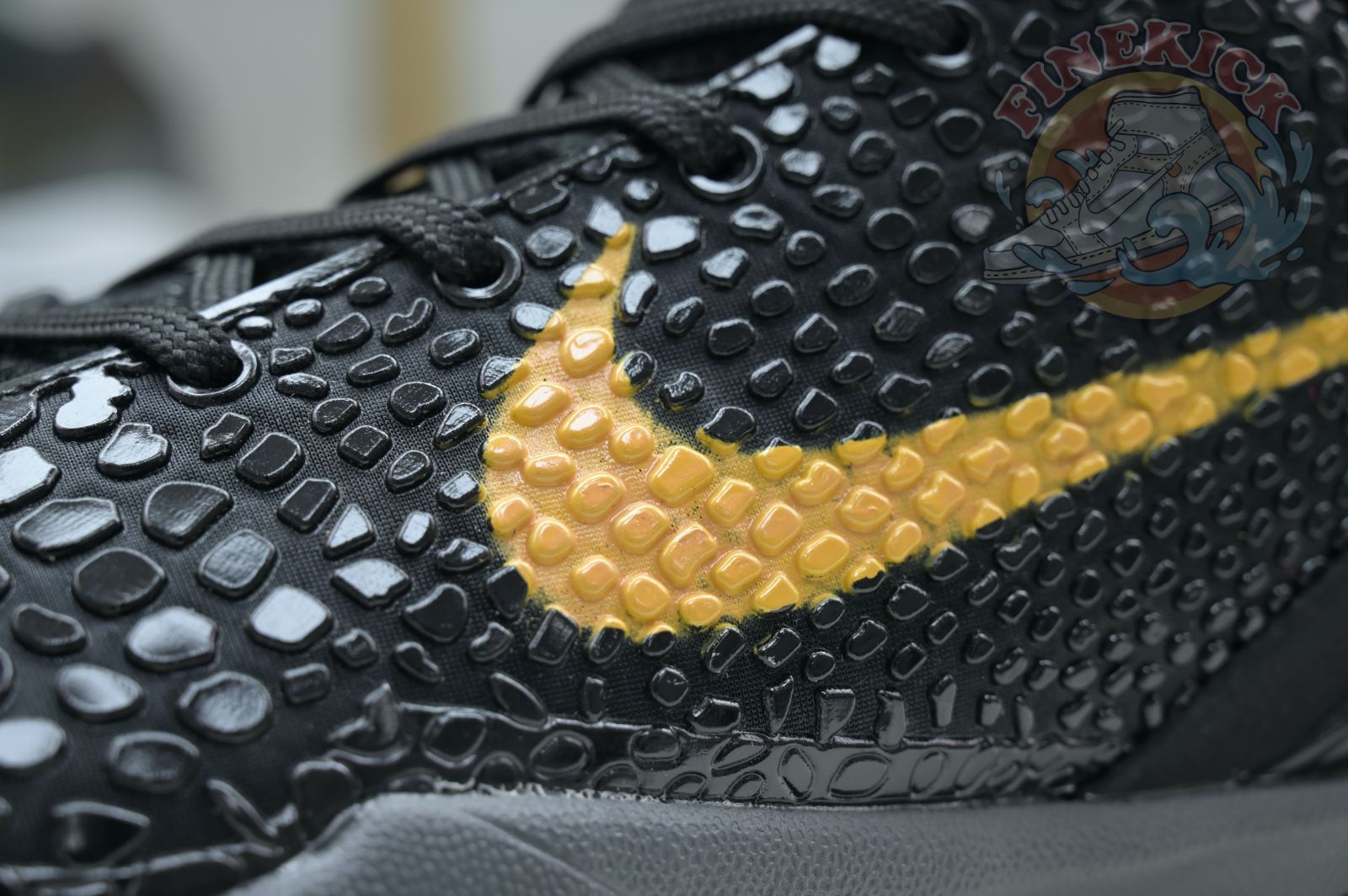 Nike Zoom Kobe 6 Black Del Sol - finekick.vip