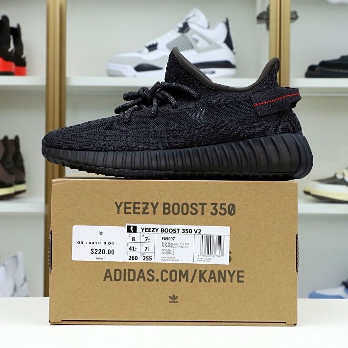 YEEZY BOOST 350 V2 'BLACK REFLECTIVE' - finekick.vip
