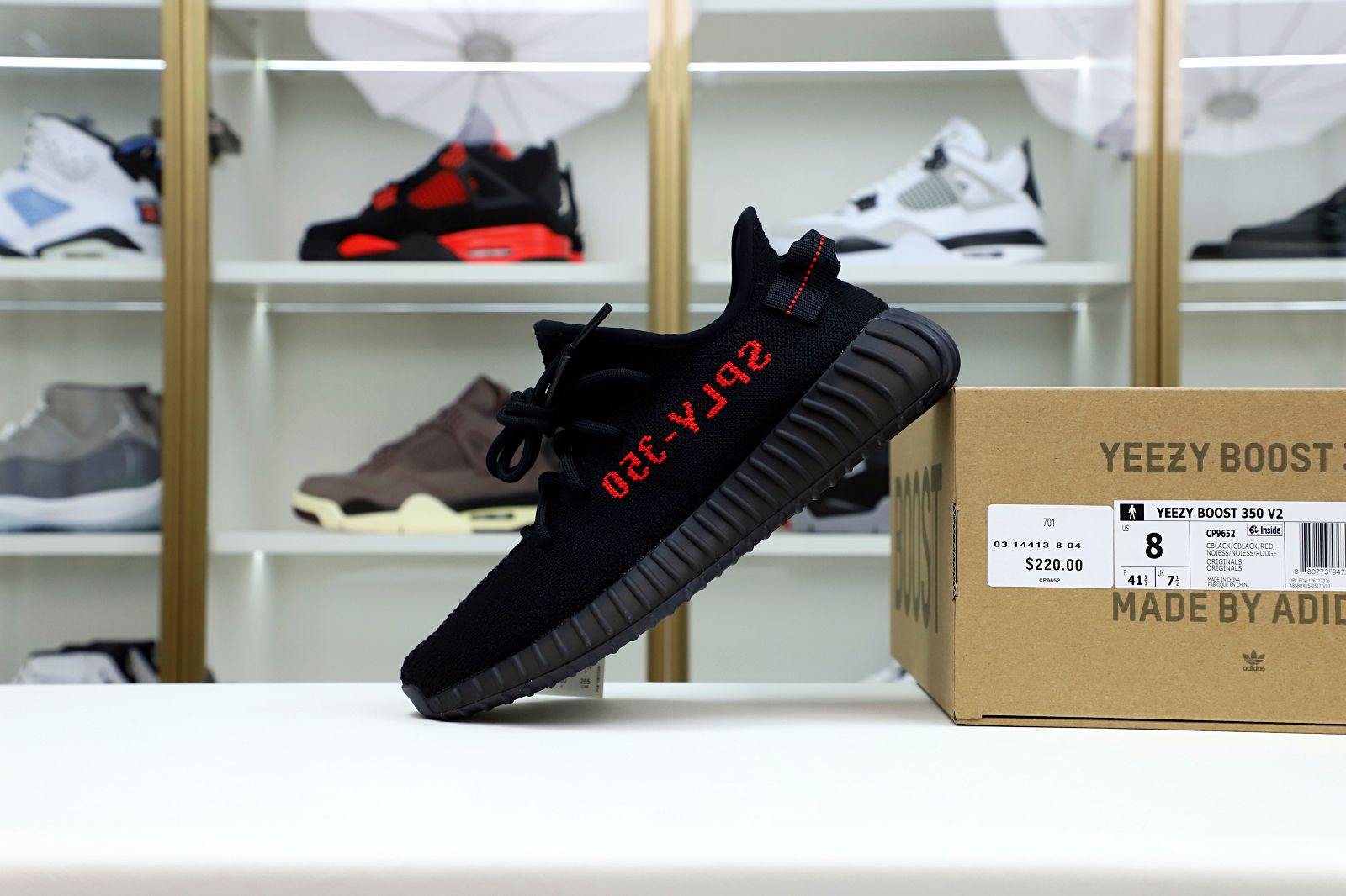 YEEZY BOOST 350 V2 'BRED' - finekick.vip