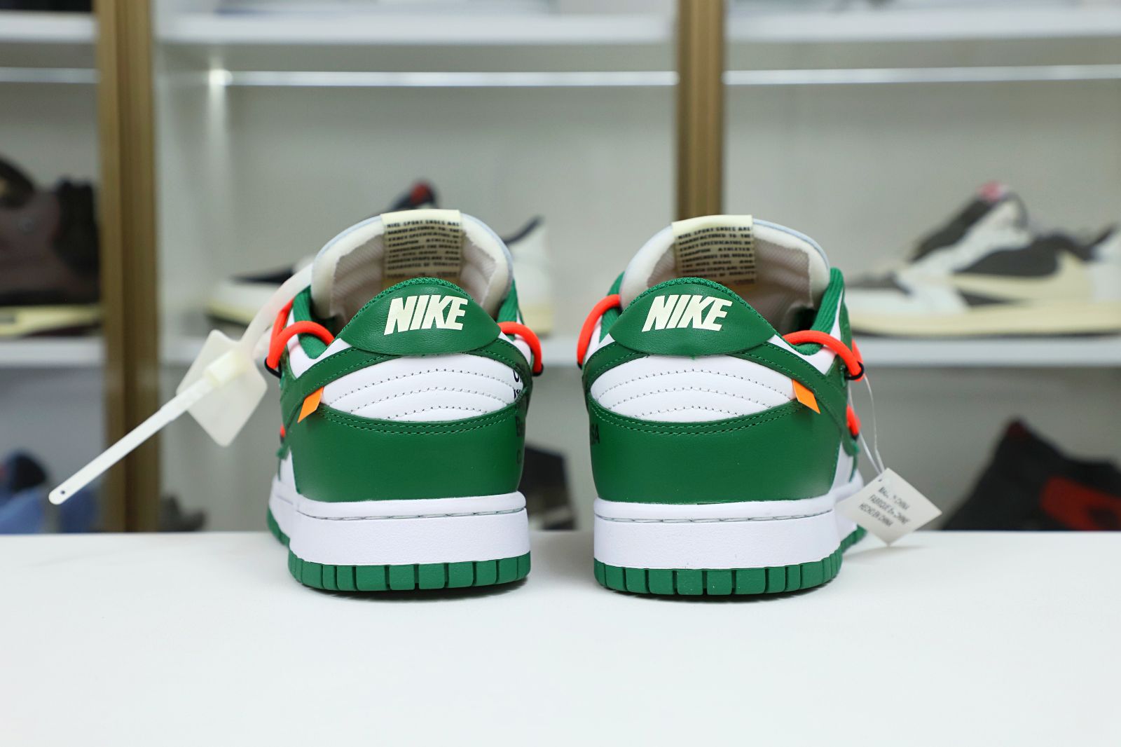 OFF-WHITE X DUNK LOW 'PINE GREEN' - finekick.vip