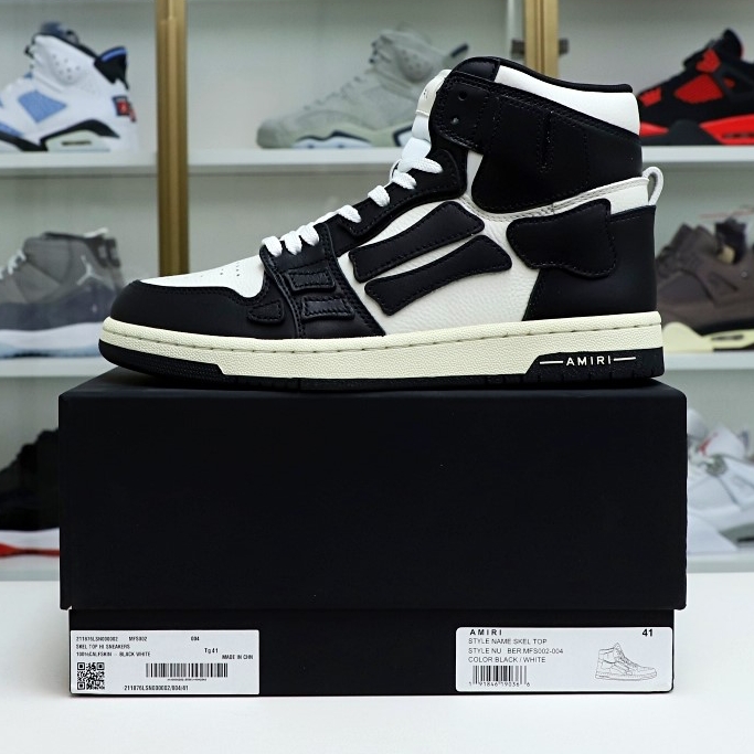 AMIRI LEATHER SKEL High - finekick.vip