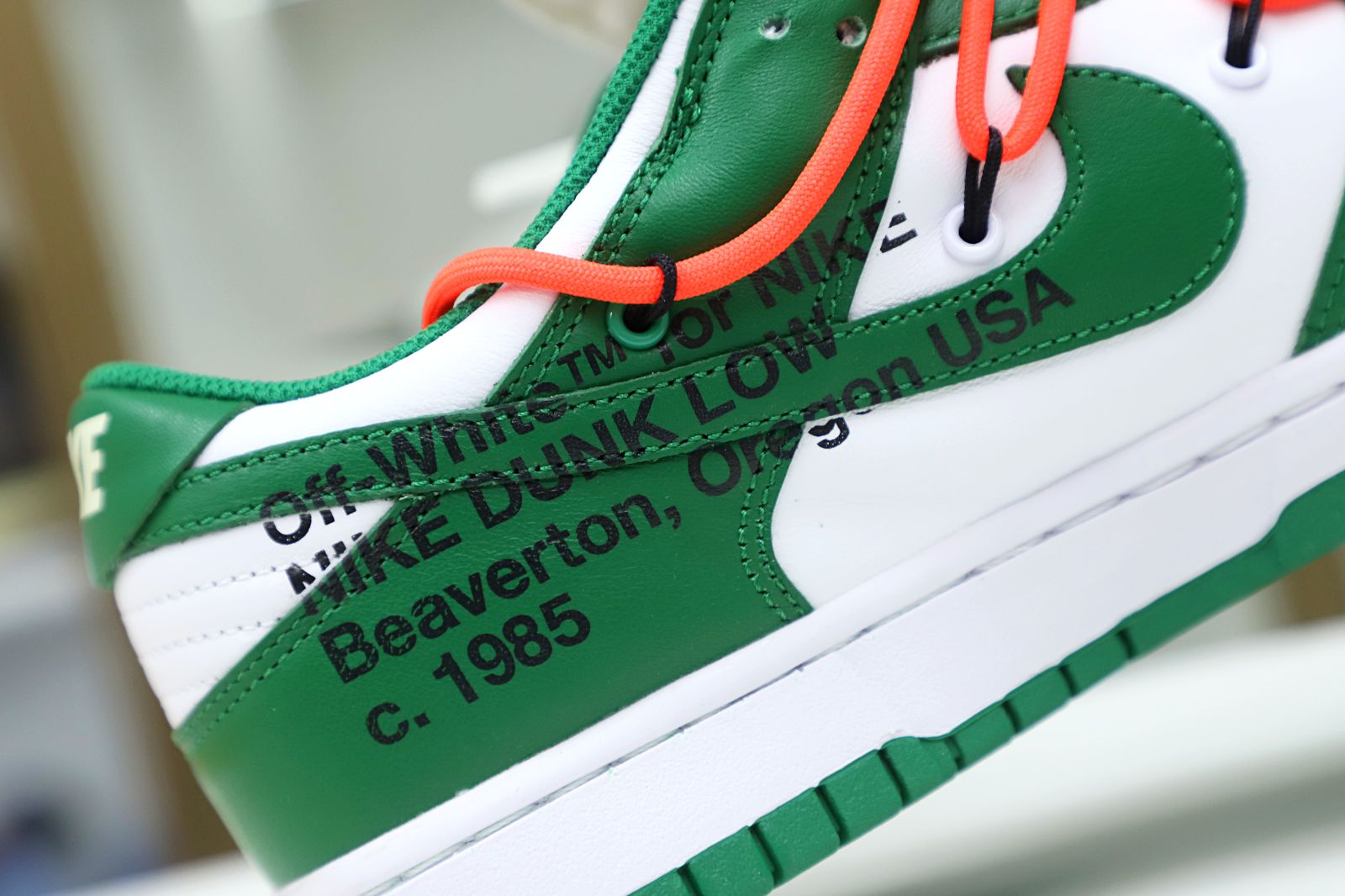 OFF-WHITE X DUNK LOW 'PINE GREEN' - finekick.vip