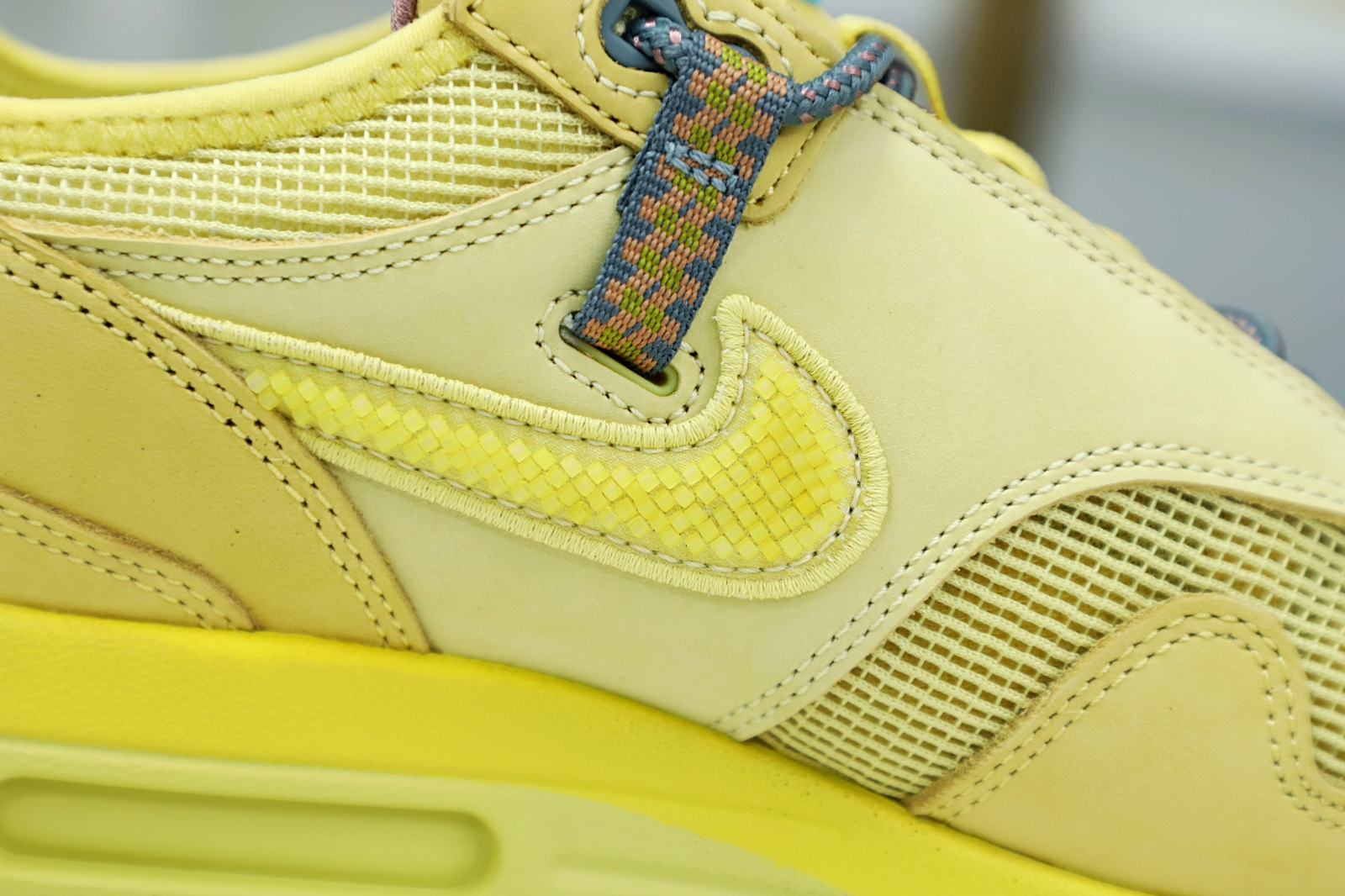 TRAVIS SCOTT X NIKE AIR MAX 1 WHEAT DO9392-700 - finekick.vip
