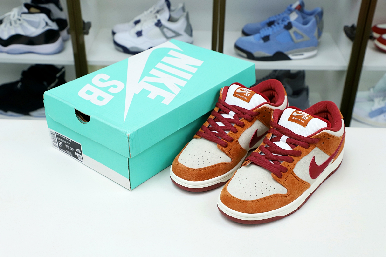 NIKE SB DUNK LOW PRO DARK RUSSET CEDAR 2019 - finekick.vip