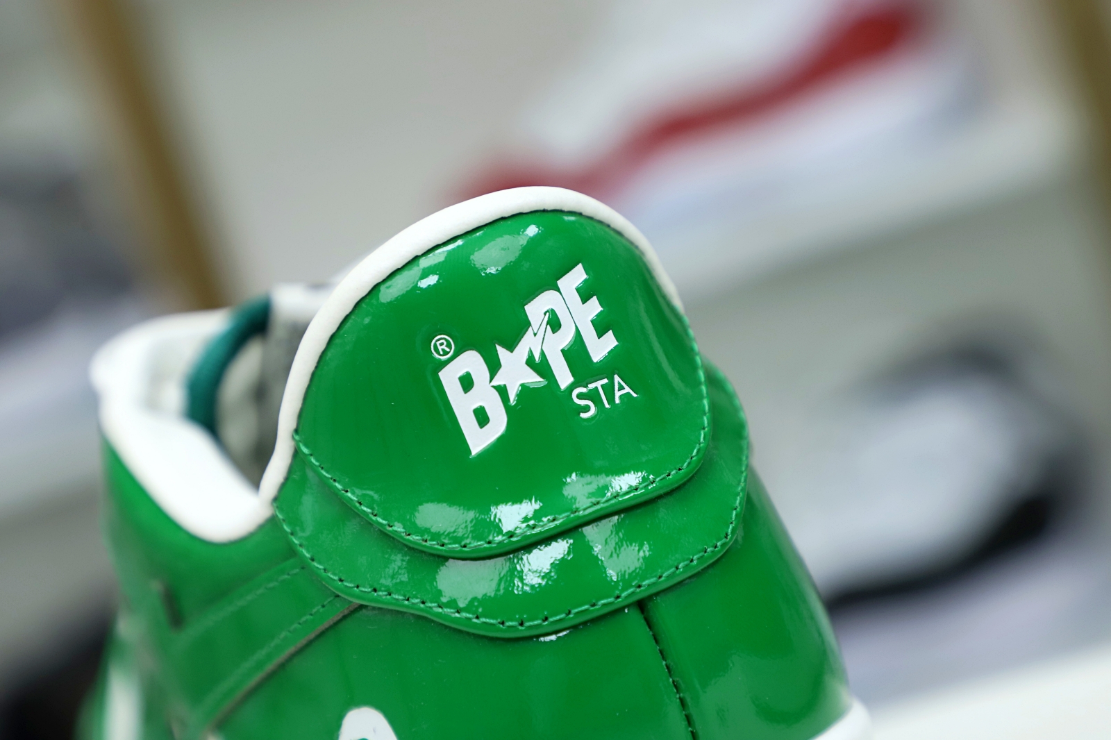 BAPE BAPESTA 'GREEN' - finekick.vip
