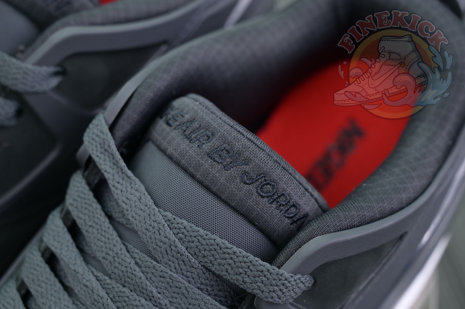 Nigel Sylvester x Air Jordan 4 RM SP “Anthracite” - finekick.vip