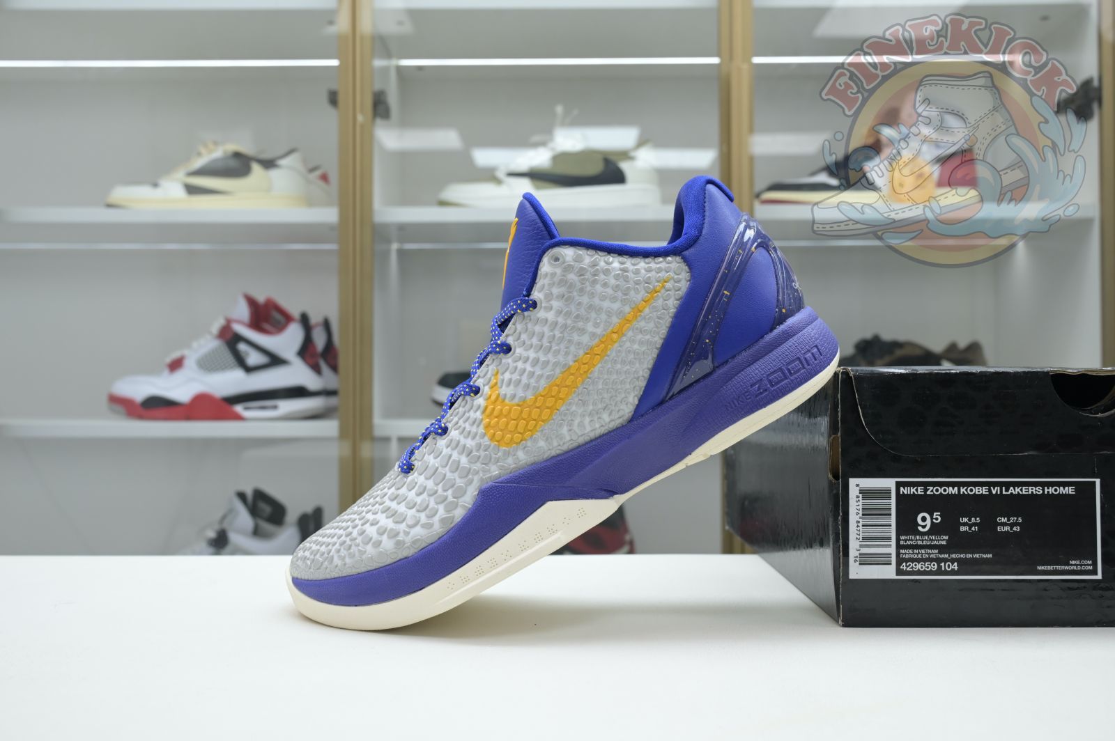 Nike Zoom Kobe 6 Lakers Home - finekick.vip