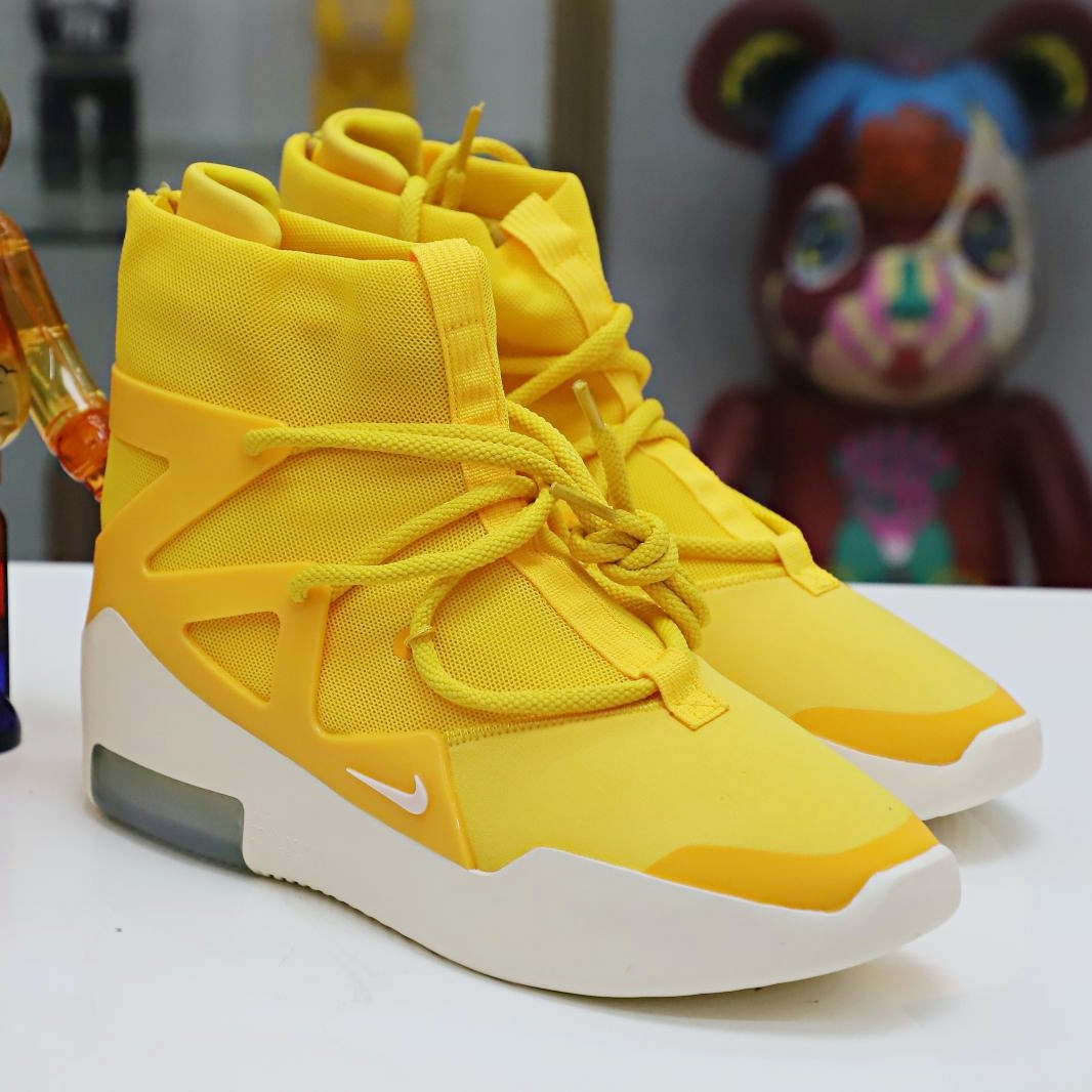 Nike Air Fear of God 1 amarillo fog - finekick.vip