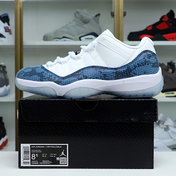 Air Jordan 11 “navy snakeskin” - finekick.vip