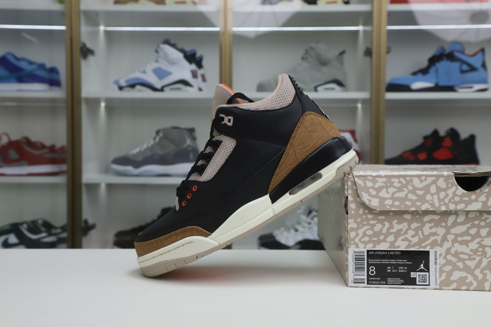 AIR JORDAN 3 DESERT CEMENT CT8532 - finekick.vip