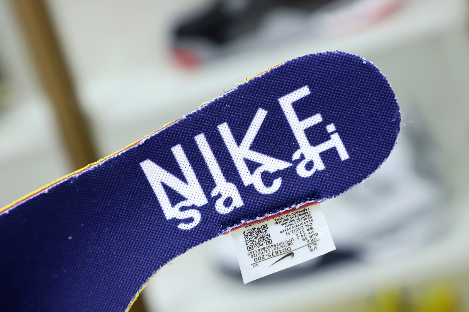 SACAI X VAPORWAFFLE 'SESAME BLUE VOID''DARK IRIS' - finekick.vip