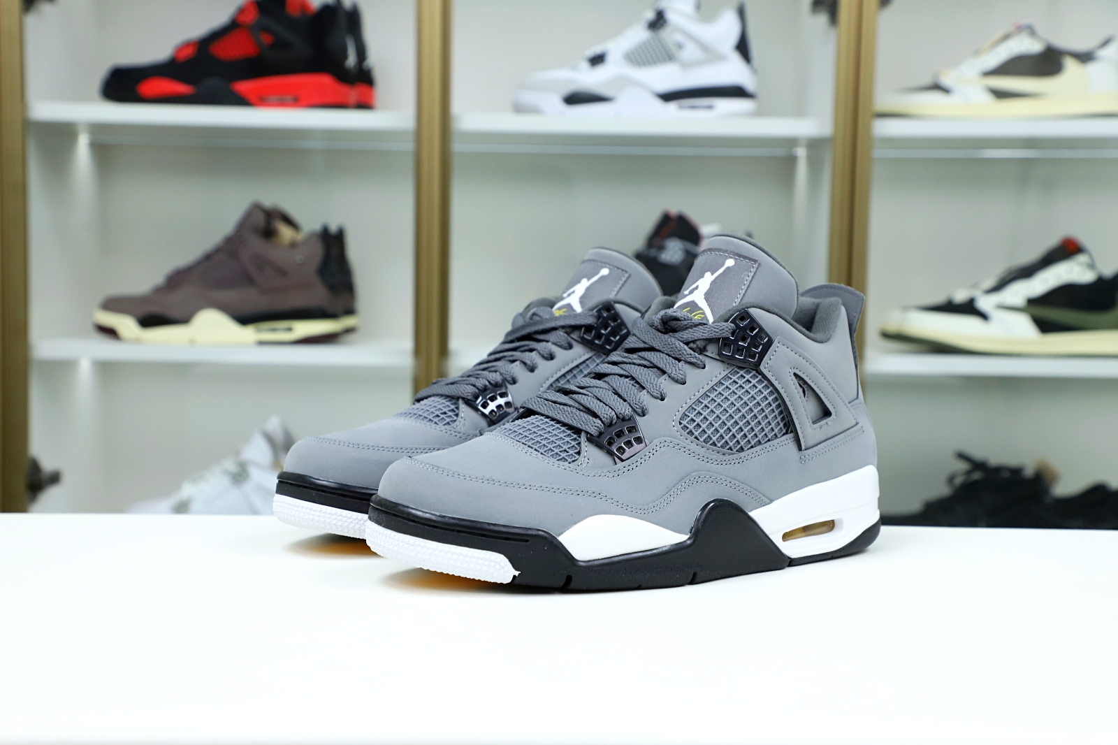 AIR JORDAN 4 RETRO 'COOL GREY' 2019 - finekick.vip
