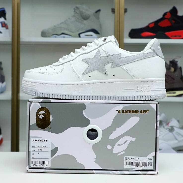 BAPESTA 'WHITE' - finekick.vip