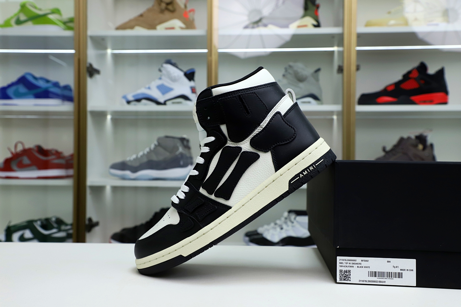 AMIRI LEATHER SKEL High - finekick.vip