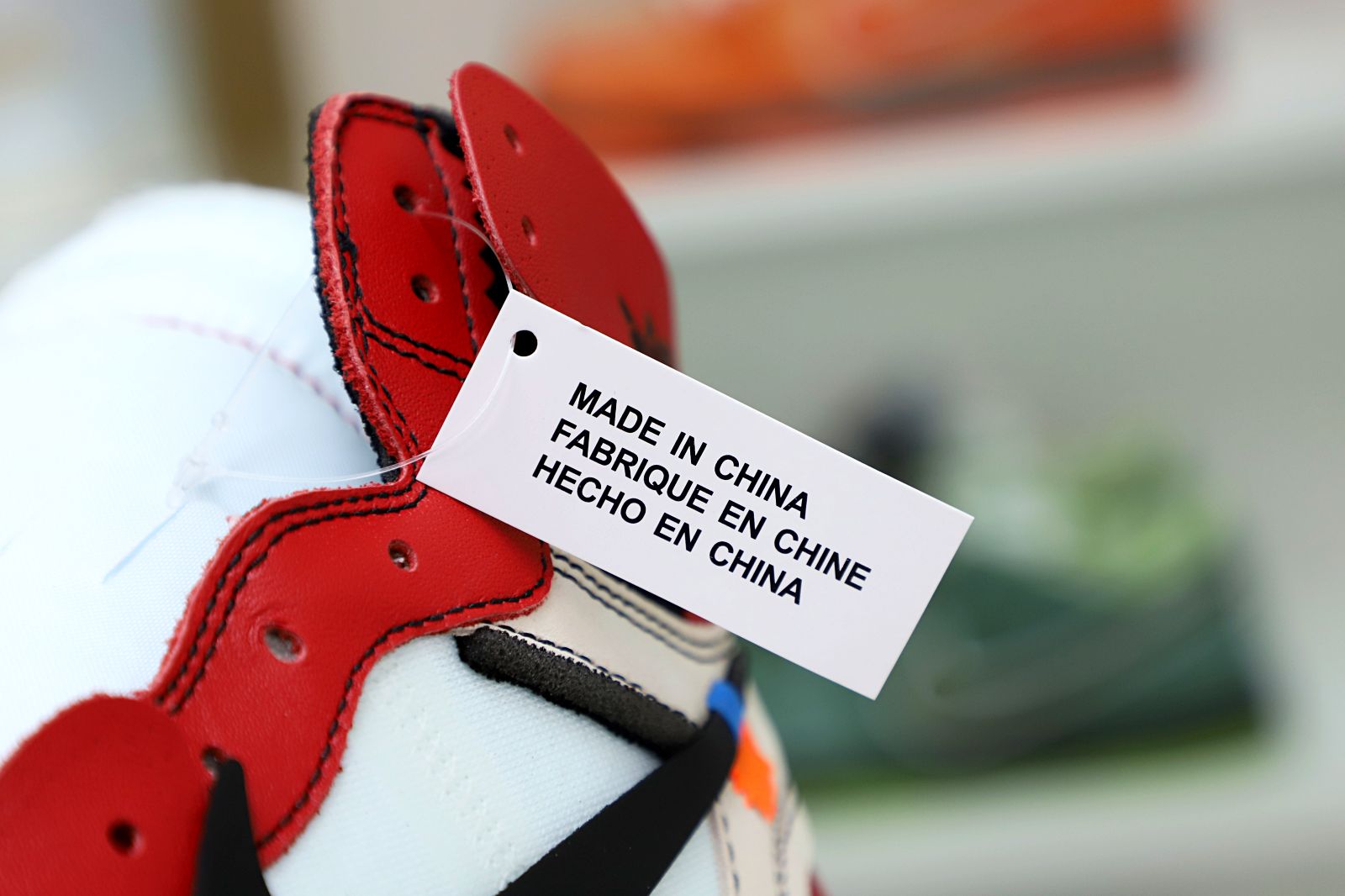 OFF-WHITE X AIR JORDAN 1 RETRO HIGH OG 'CHICAGO' - finekick.vip