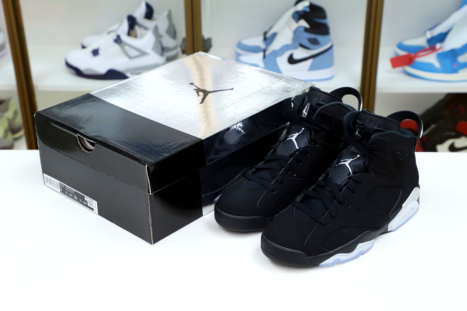 AIR JORDAN 6 CHROME - finekick.vip