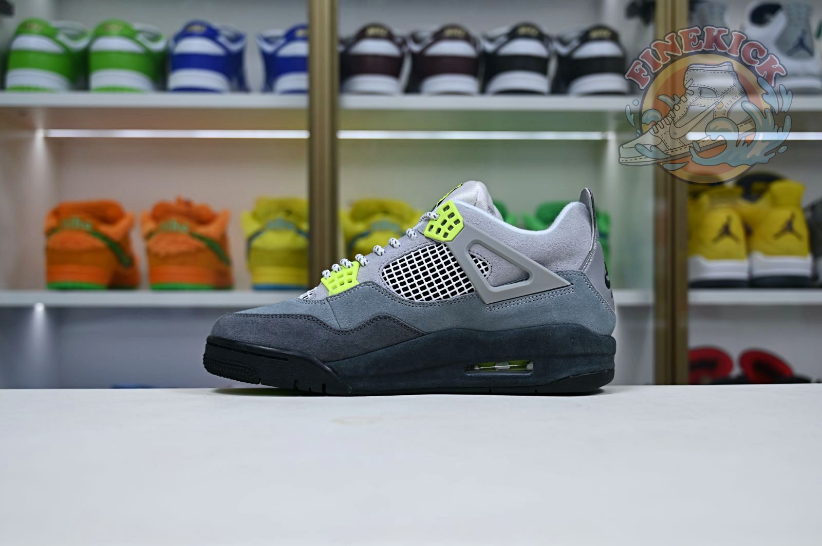 Air Jordan 4 retro se'95neon - finekick.vip