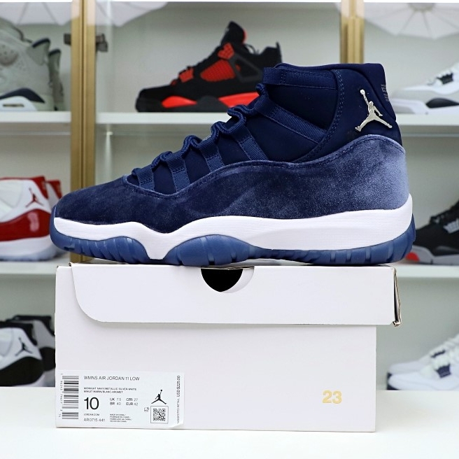 AIR JORDAN 11 RETRO MIDNIGHT NAVY - finekick.vip